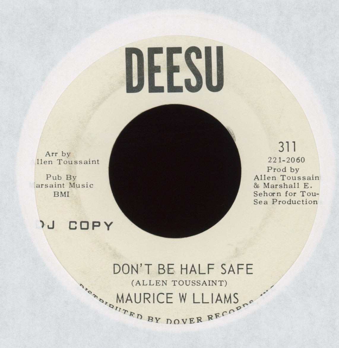 Maurice Williams - How to Pick a Winner on Deesu Promo Northern Soul 45