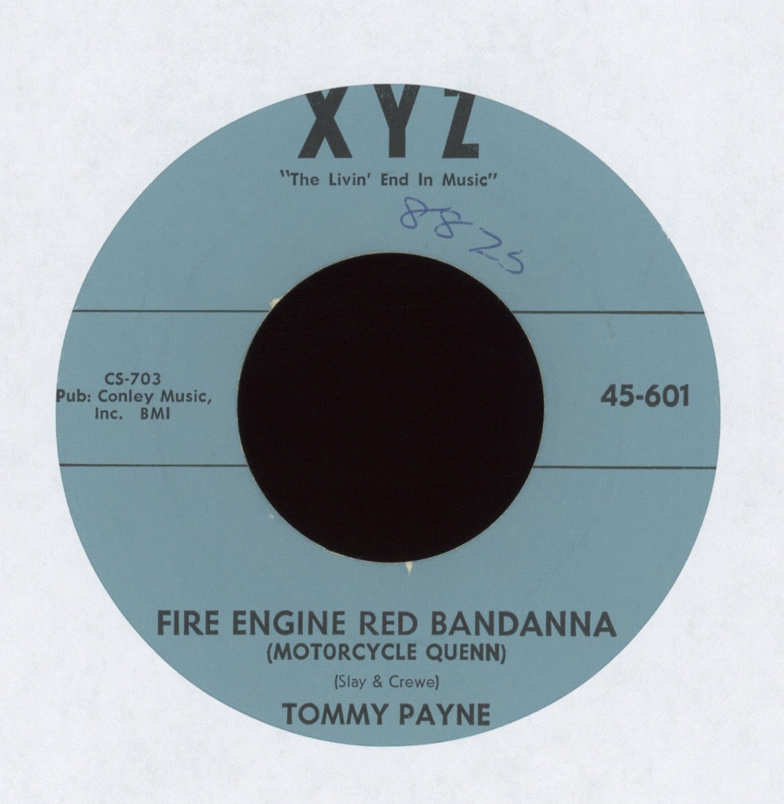 Tommy Payne - Fire Engine Red Bandanna on XYZ Hot Rod 45