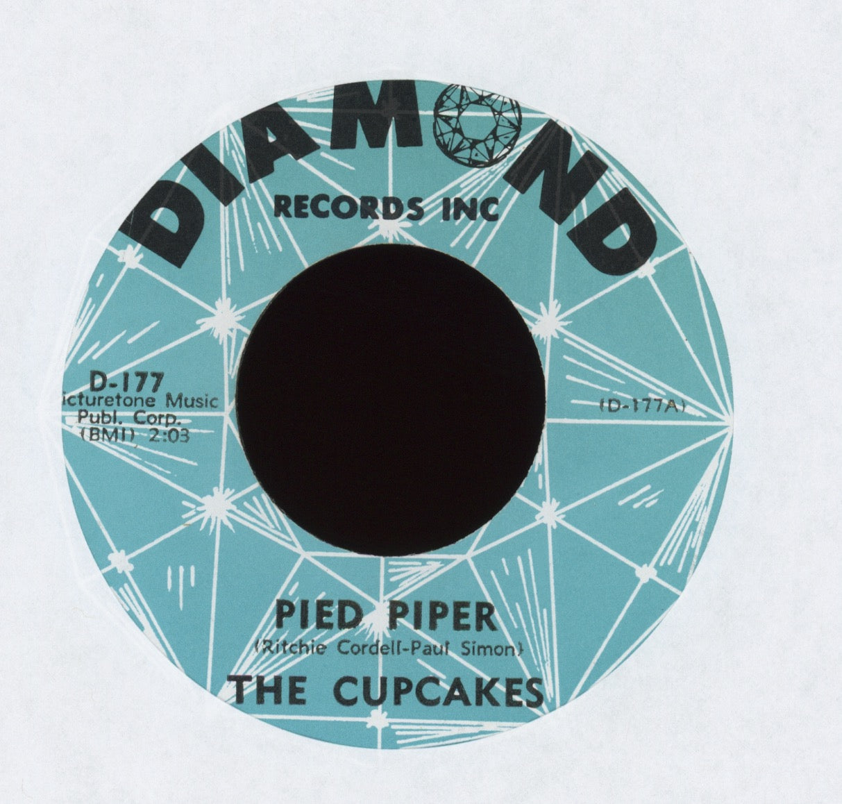 The Cupcakes -  Pied Piper on Diamond R&B Girl Group 45