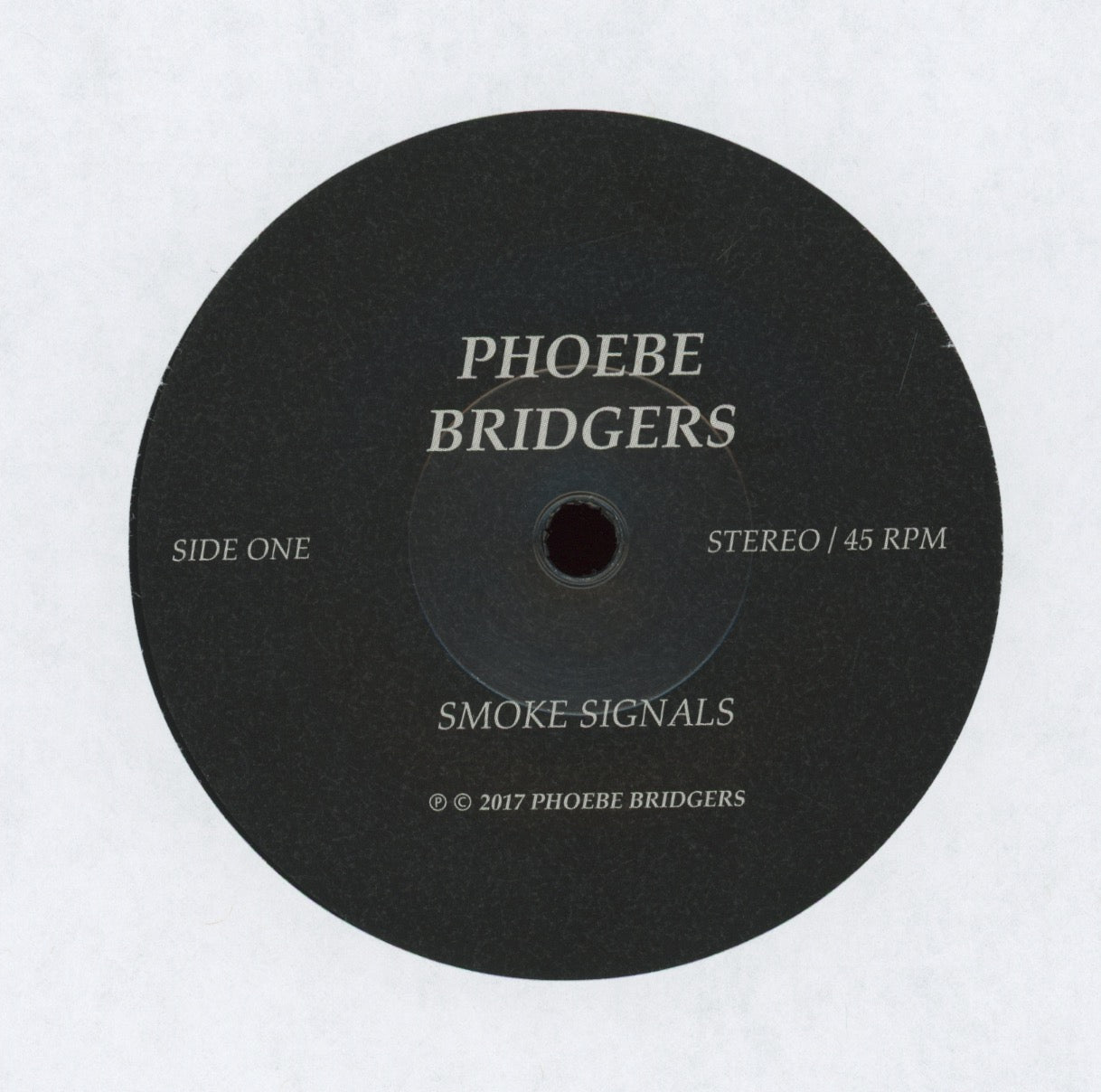 Phoebe Bridgers - Smoke Signals Rare 7" With Picture Sleeve