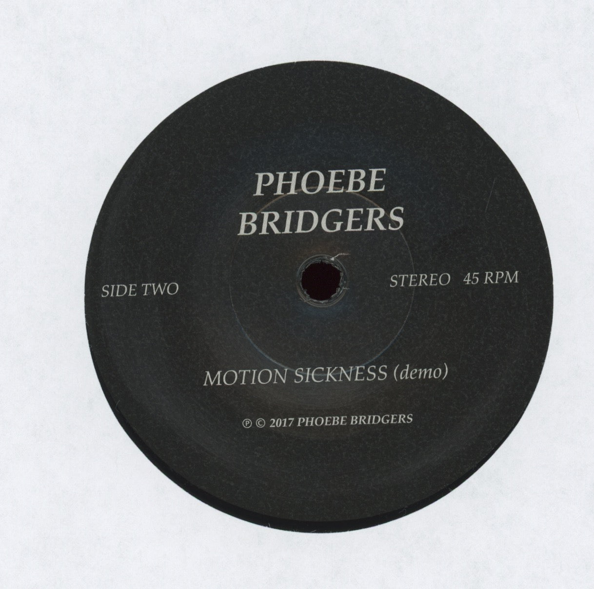 Phoebe Bridgers - Smoke Signals Rare 7" With Picture Sleeve