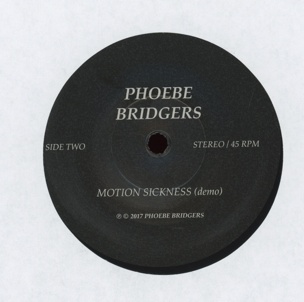 Phoebe Bridgers - Smoke Signals Rare 7" With Picture Sleeve