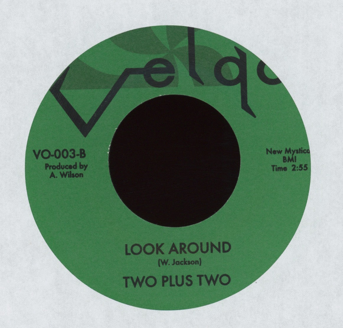 Two Plus Two - I'm Sure on Velgo Numero Reissue Northern Soul 45