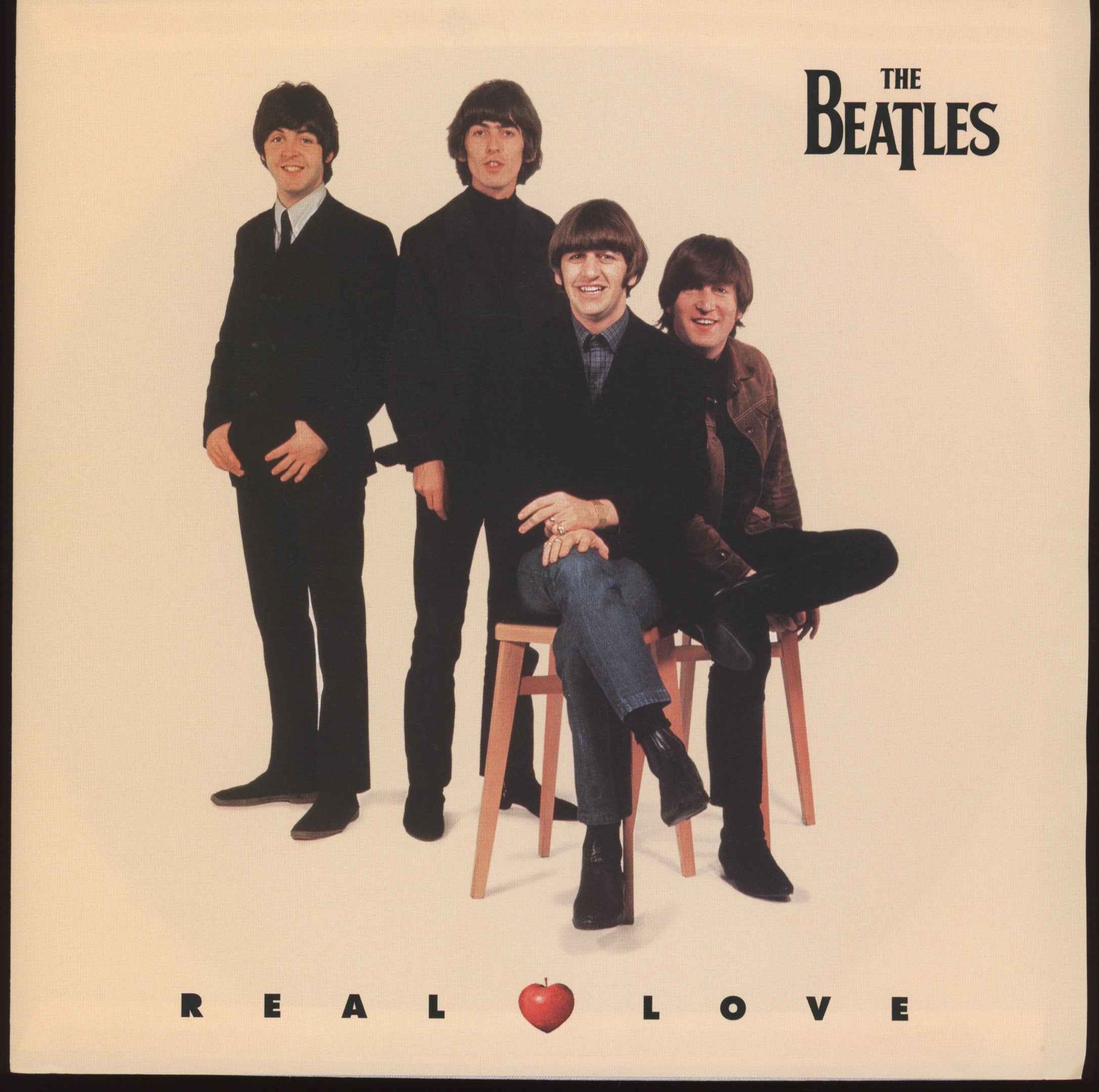 The Beatles - Real Love on Apple 45 With Picture Sleeve