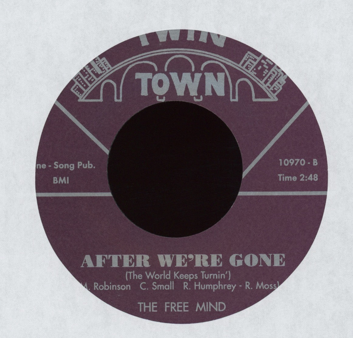 The Free Mind - After We're Gone (The World Keeps Turnin') on Twin Town Numero Reissue Funk 45