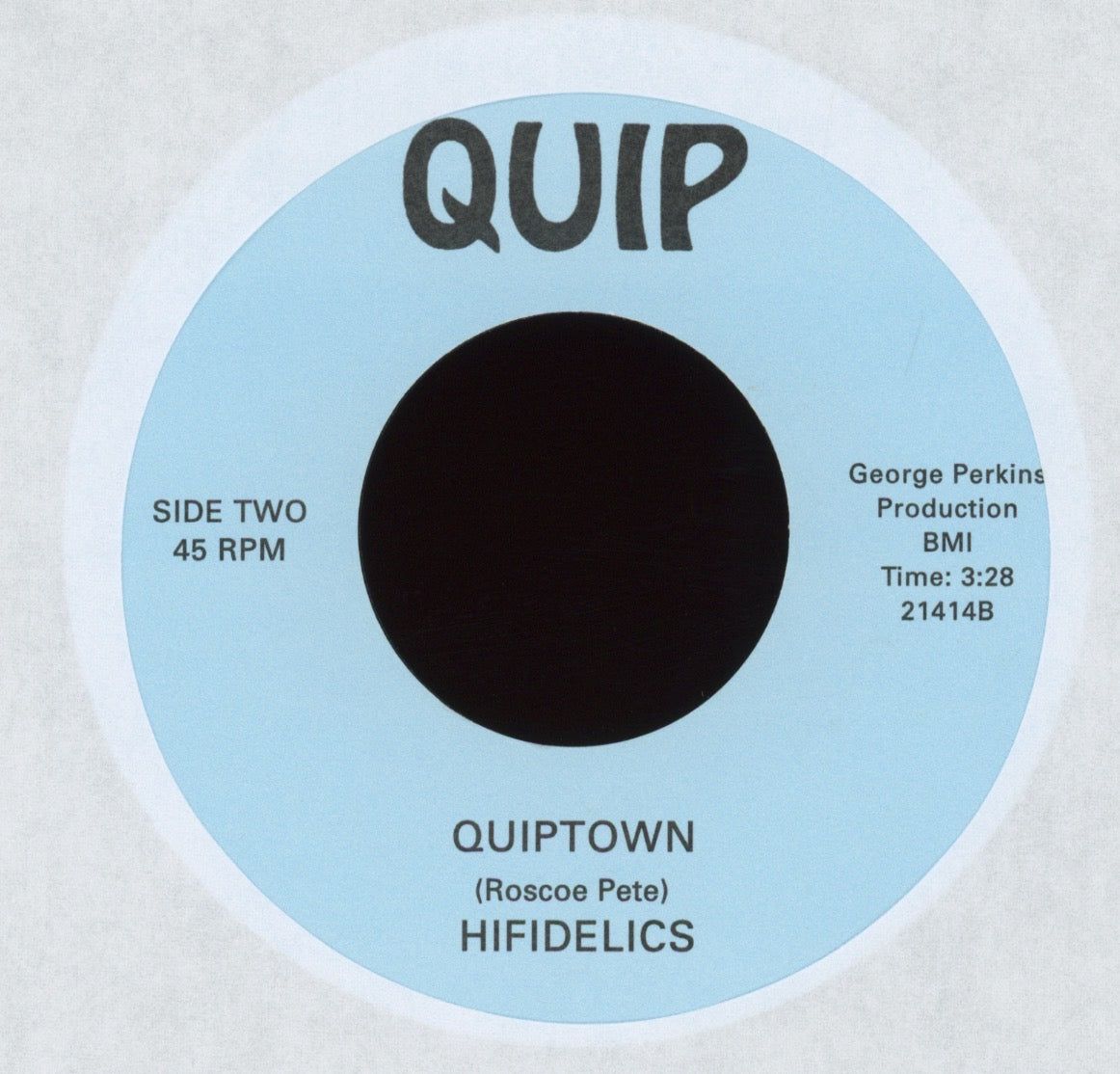 Hifidelics - Hifidelics Groove on Quip Numero Reissue Funk 45