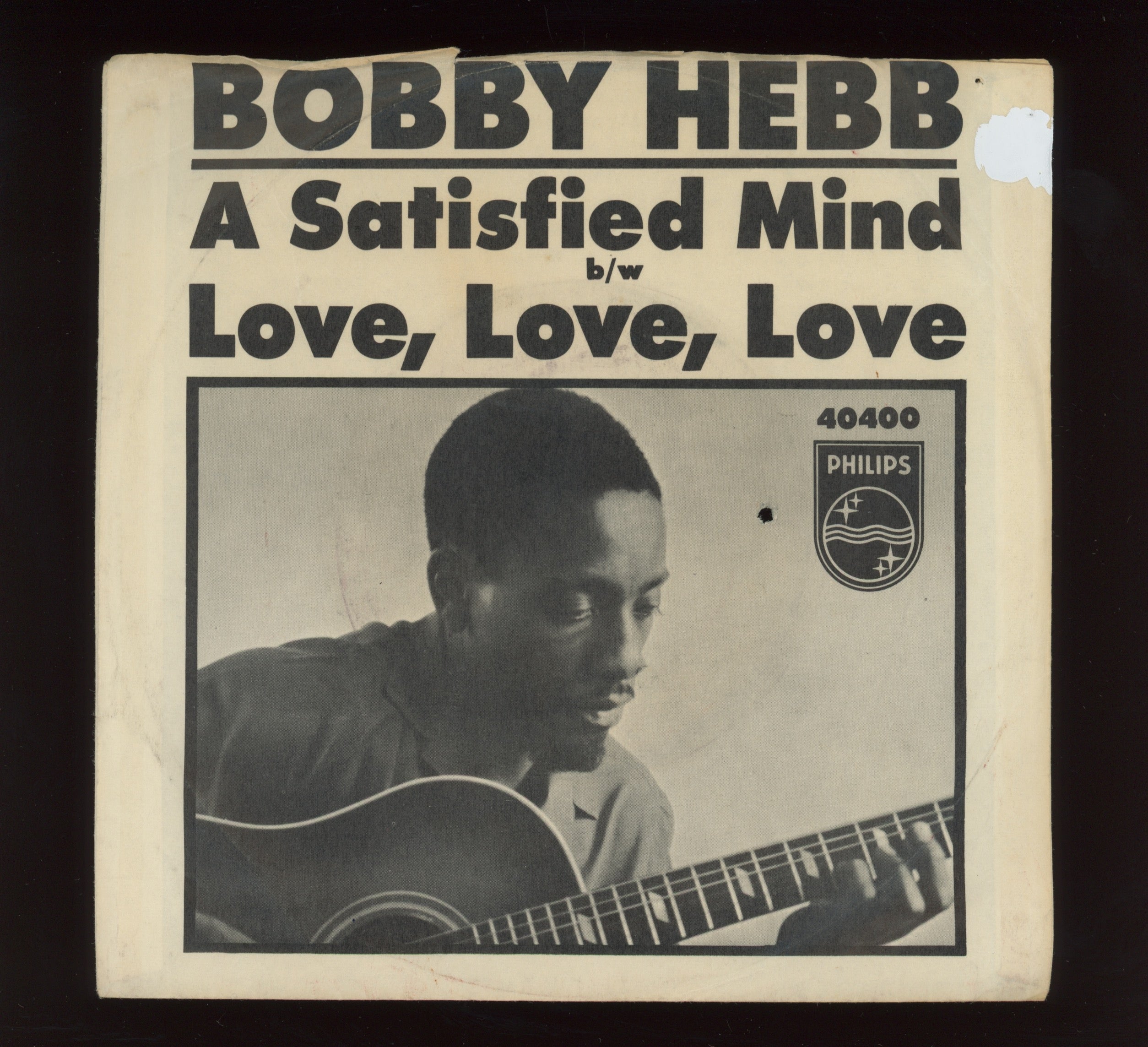 Bobby Hebb - Love, Love, Love on Philips Northern Soul 45 With Picture Sleeve