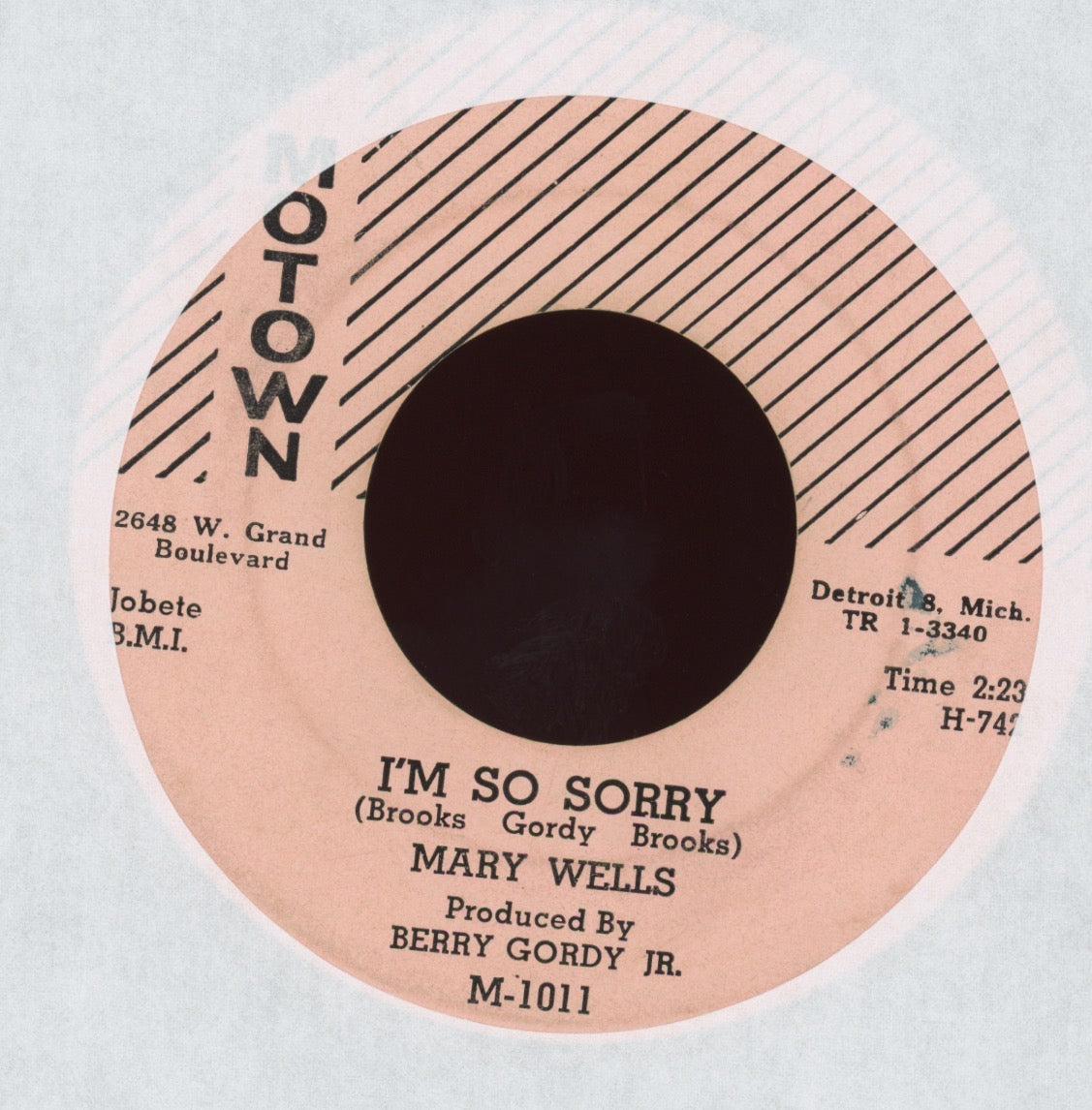 Mary Wells - I Don't Want To Take A Chance on Motown Northern Soul 45