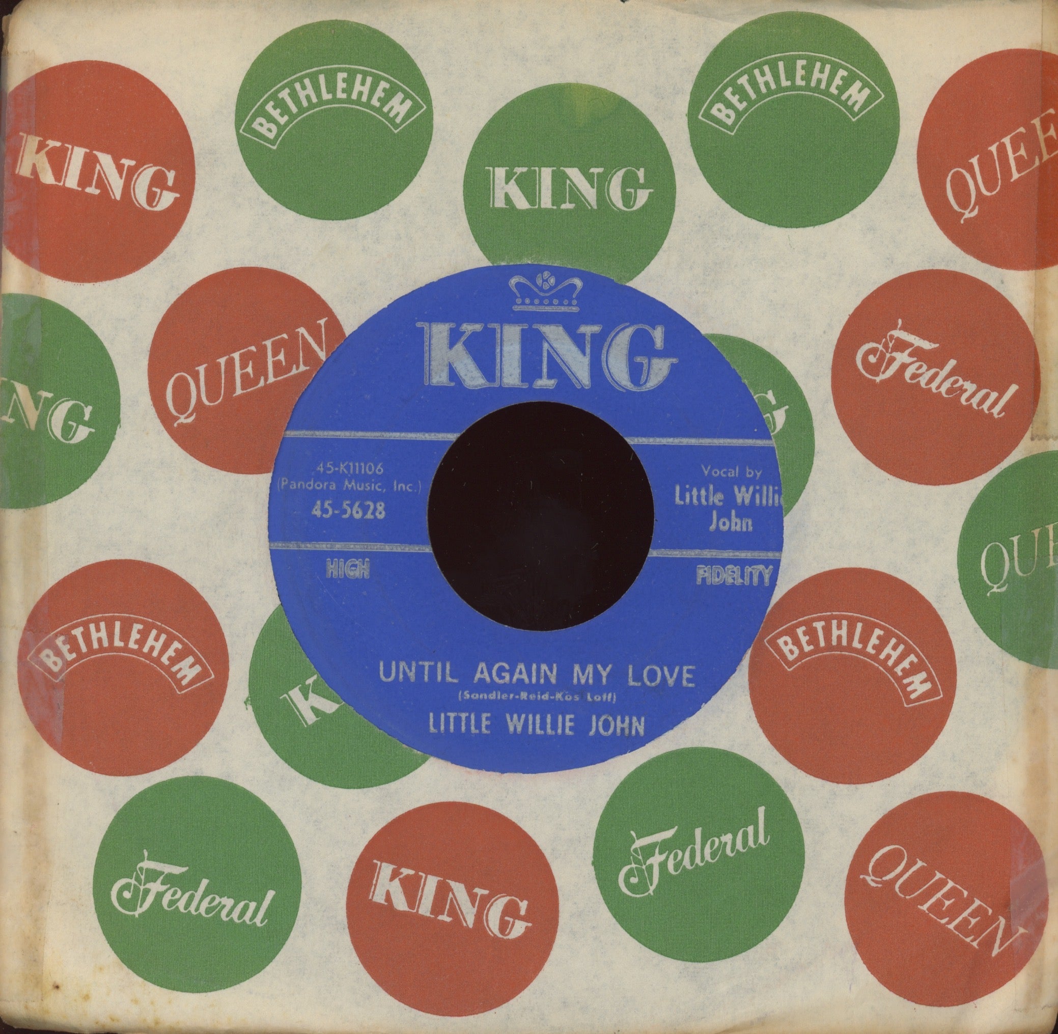 Little Willie John - Mister Glenn on King R&B 45