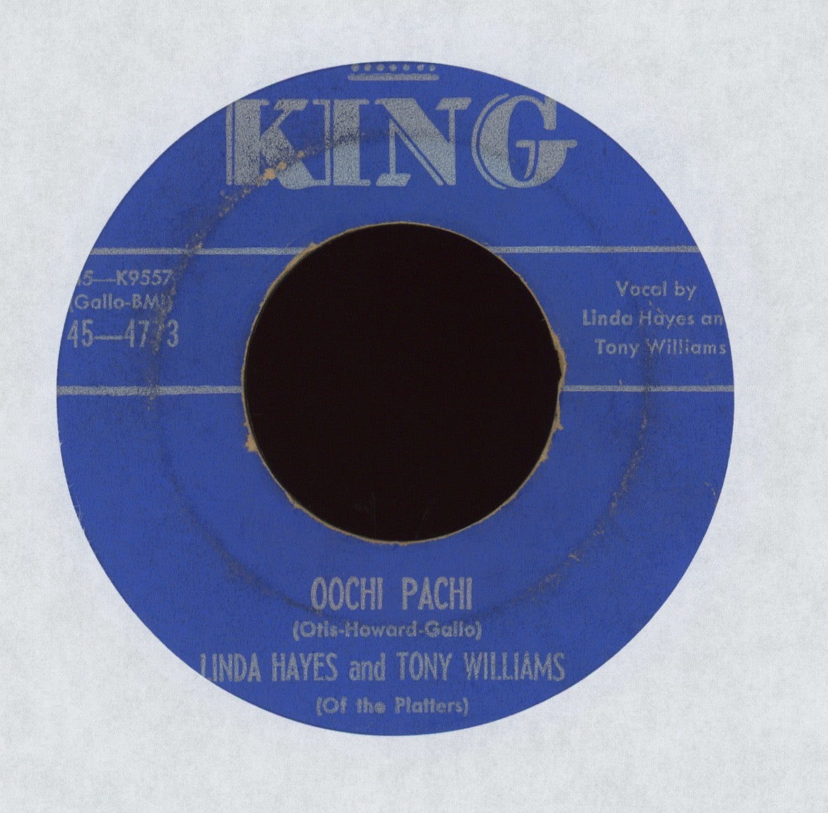 Linda Hayes - Oochi Pachi on King Doo Wop R&B 45