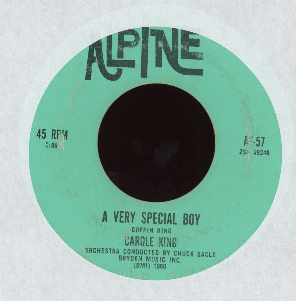 Carole King - Oh, Neil on Alpine R&B Teen Popcorn 45