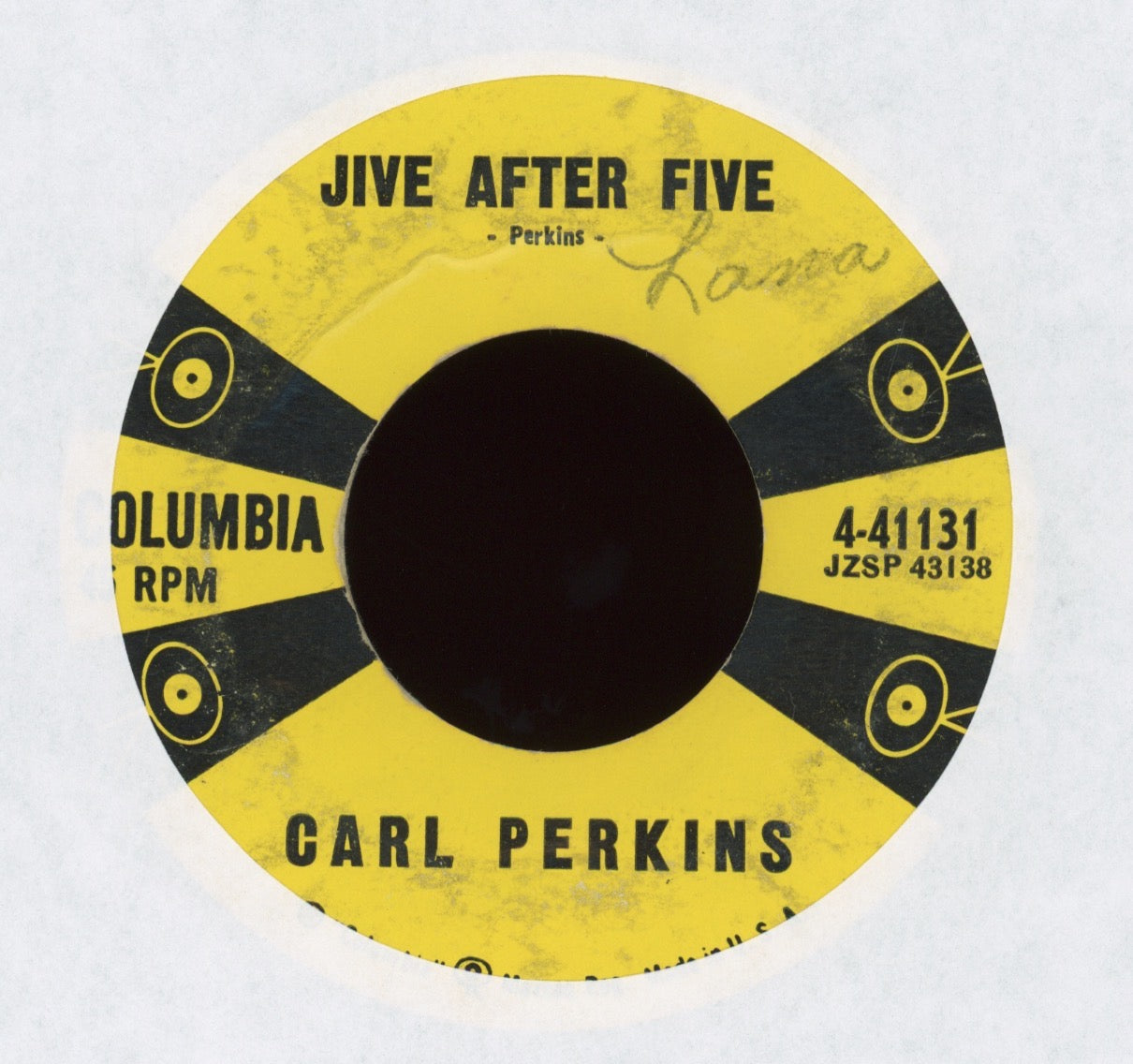 Carl Perkins - Pink Pedal Pushers on Columbia Rockabilly 45