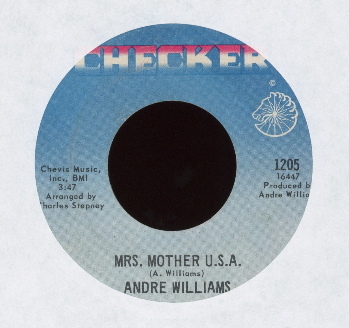 Andre Williams - Cadillac Jack on Checker Soul Funk 45