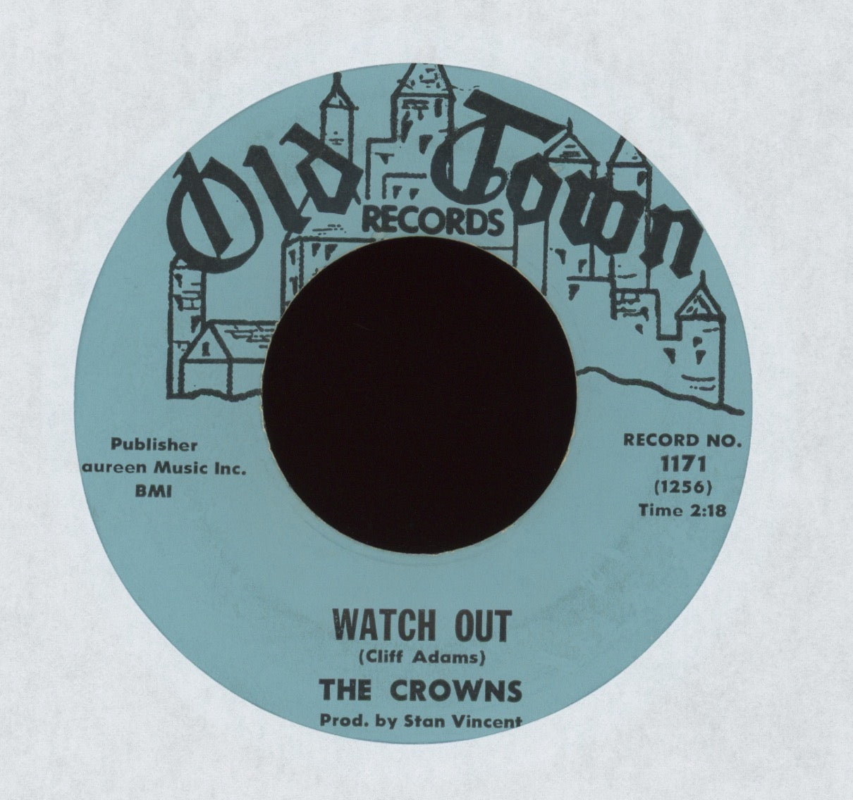 The Crowns - Possibility / Watch Out on Old Town Doo Wop 45