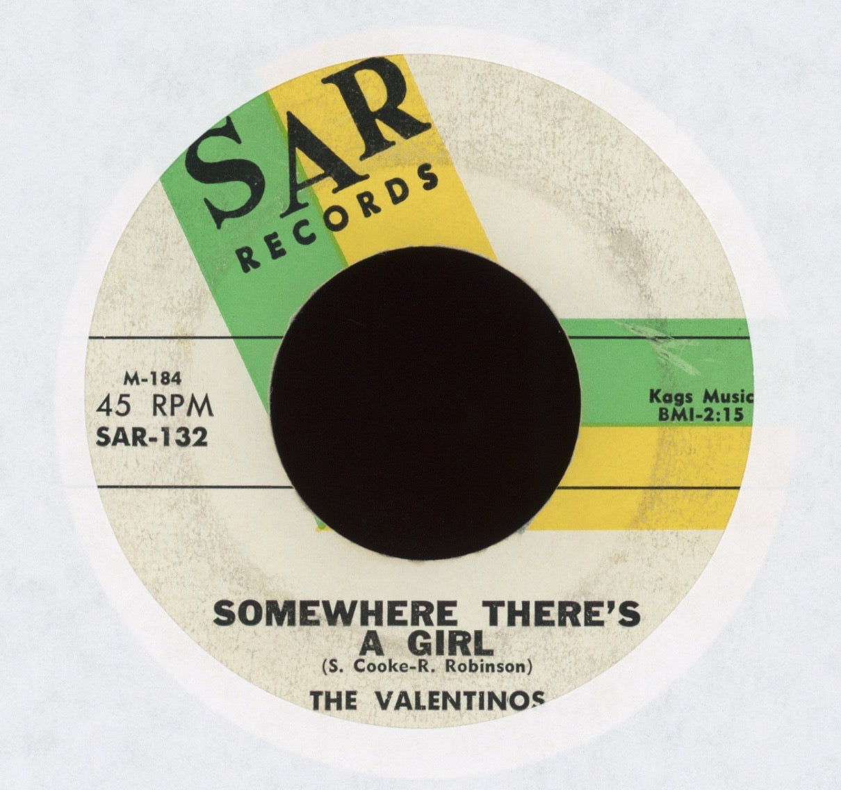 Valentinos - Lookin' For A Love / Somewhere There's A Girl on SAR Soul 45