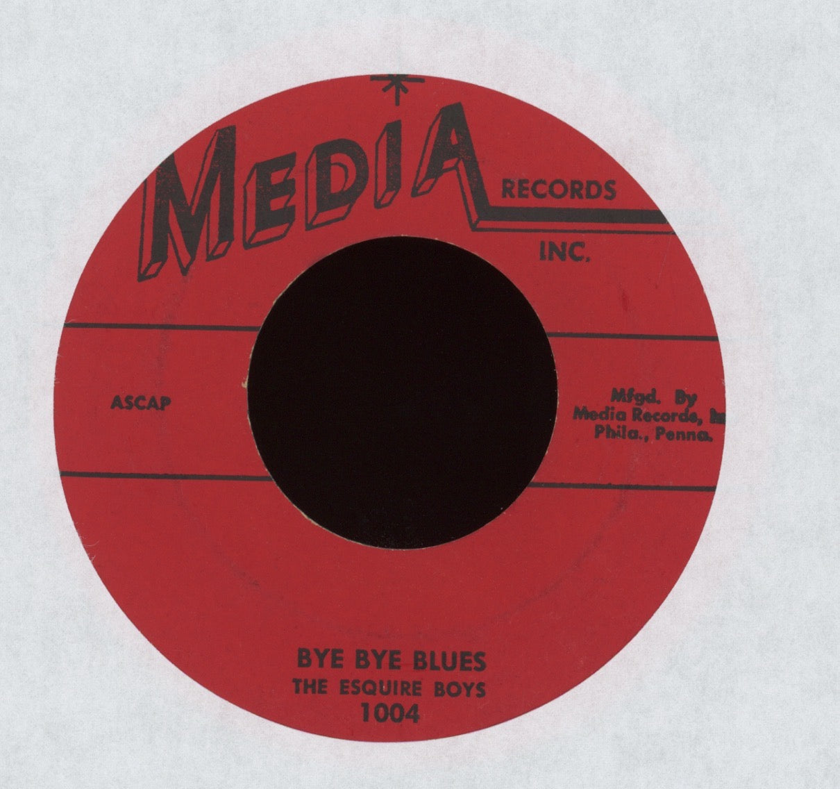 The Esquire Boys - Bye Bye Boogie on Media Rockabilly Inst. 45