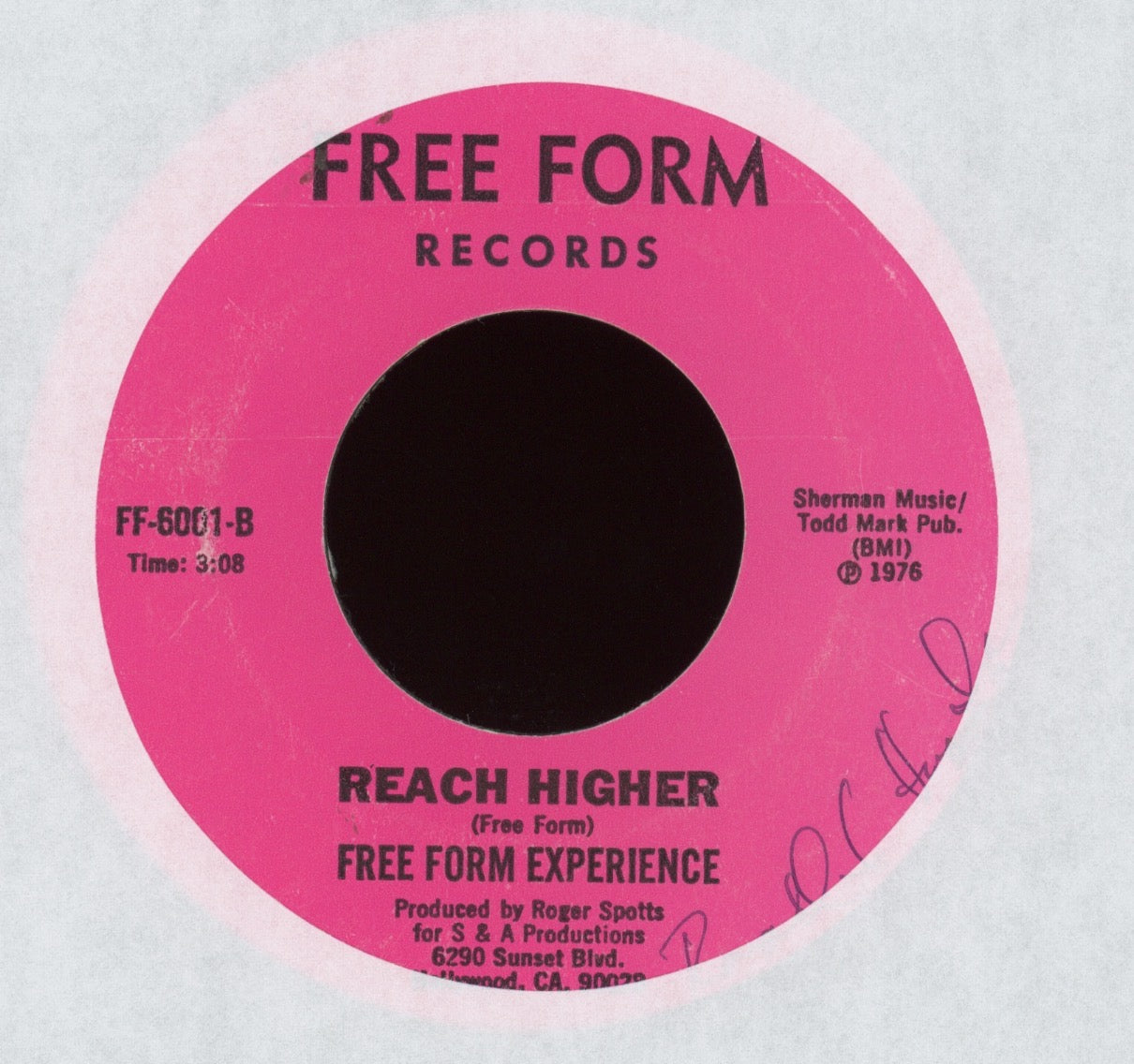 Free Form Experience - Blowin' My Mind on Free Form Records Sweet Soul Funk 45