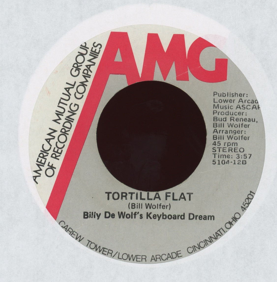 Billy De Wolf's Keyboard Dream - Cucamonga Mama on AMG Latin Jazz Fusion Synth 45