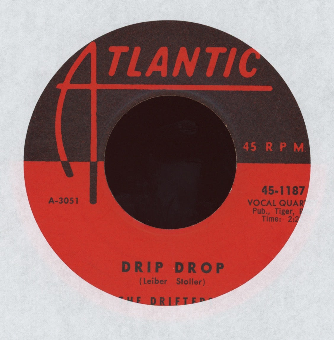 The Drifters - Drip Drop on Atlantic R&B 45