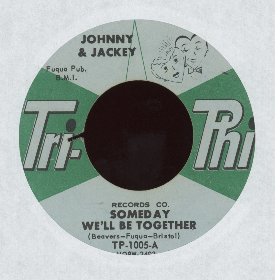 Johnny & Jackey - Someday We'll Be Together on Tri Phi Northern Soul R&B 45