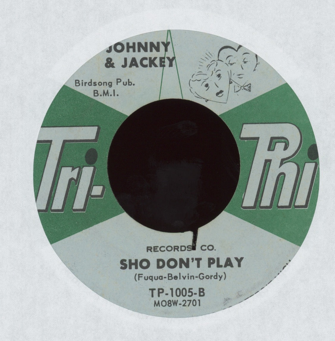 Johnny & Jackey - Someday We'll Be Together on Tri Phi Northern Soul R&B 45