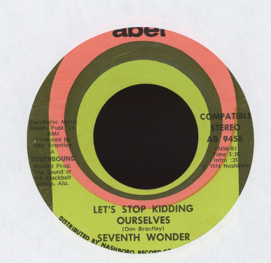 7th Wonder - Ain't Nothing Gonna Break Us Up on Abet Sweet Soul 45