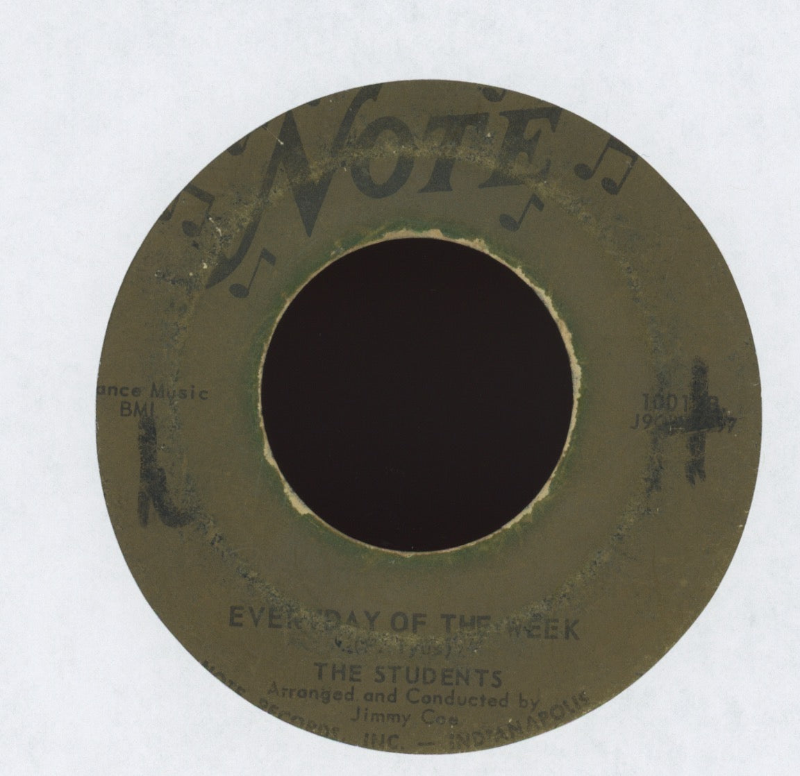 The Students - I'm So Young on Note R&B Doo Wop 45