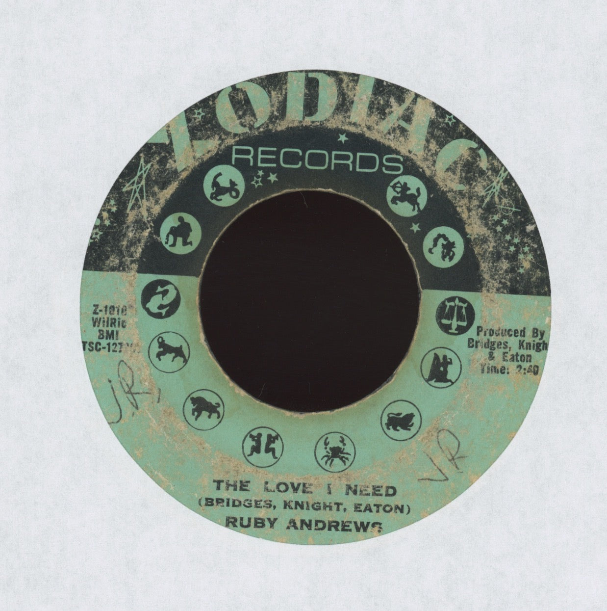 Ruby Andrews - Just Loving You on Zodiac Northern Soul 45