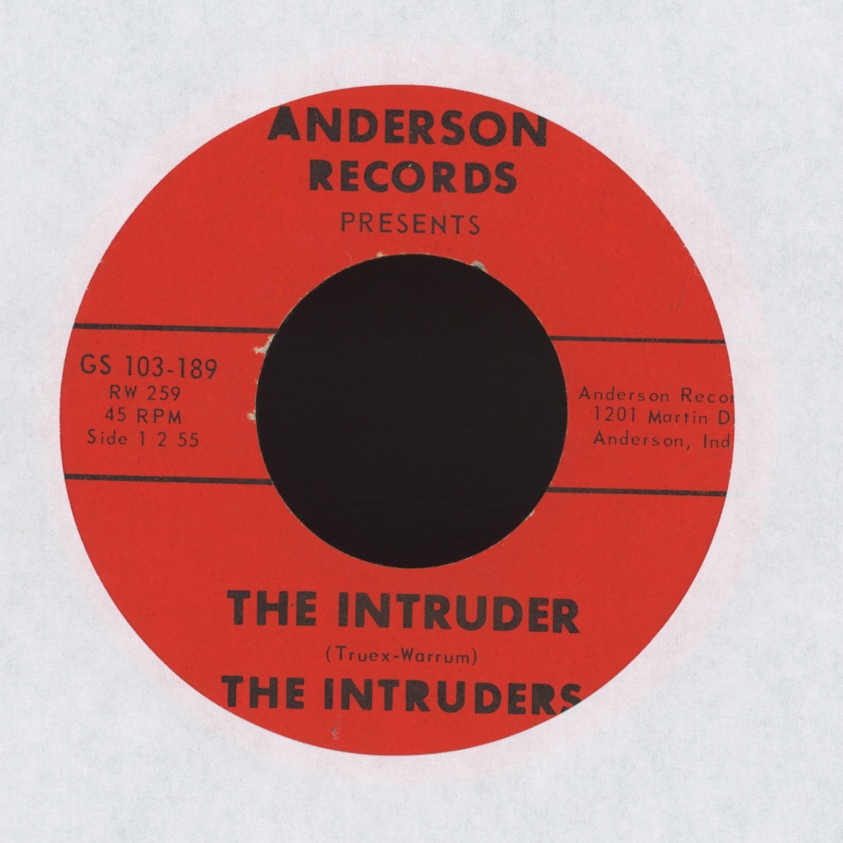 The Intruders - The Intruder on Anderson Instro Surf 45