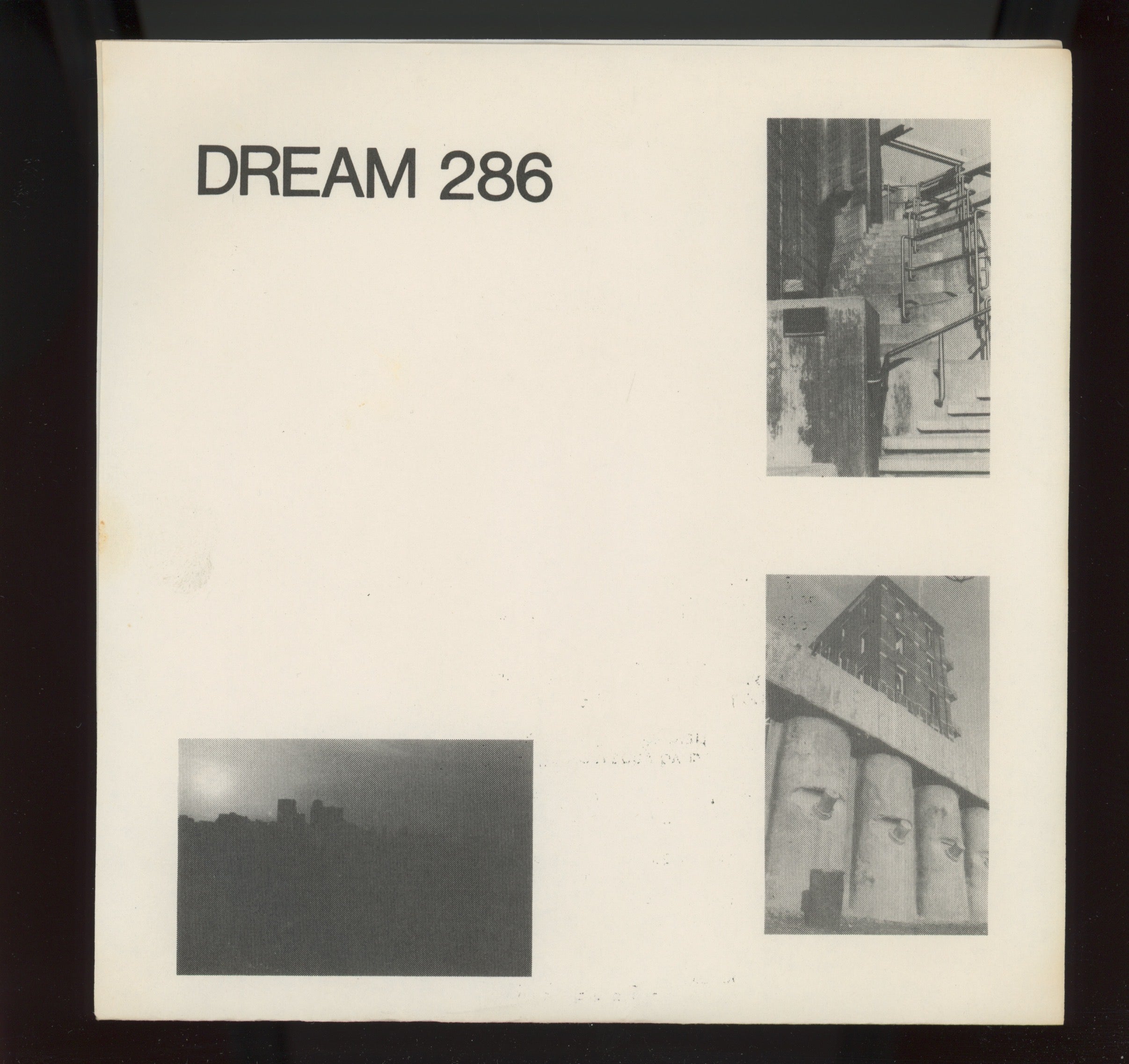 Dream 286 - Scars on Crib Death 7" New Wave Punk 45 With Picture Sleeve