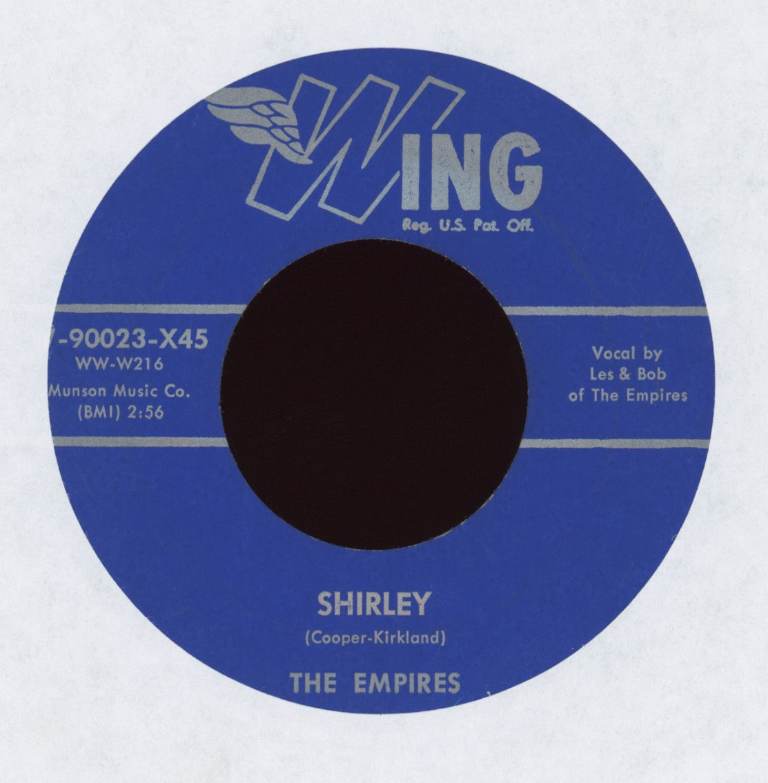 The Empires - Shirley on Wing