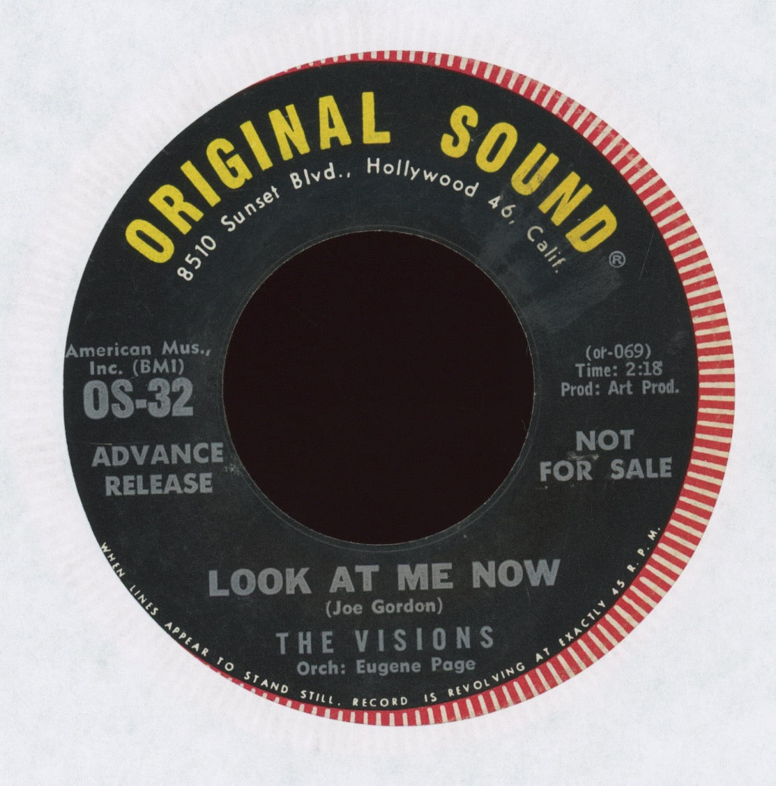 The Visions - Look At Me Now on Original Sound Promo