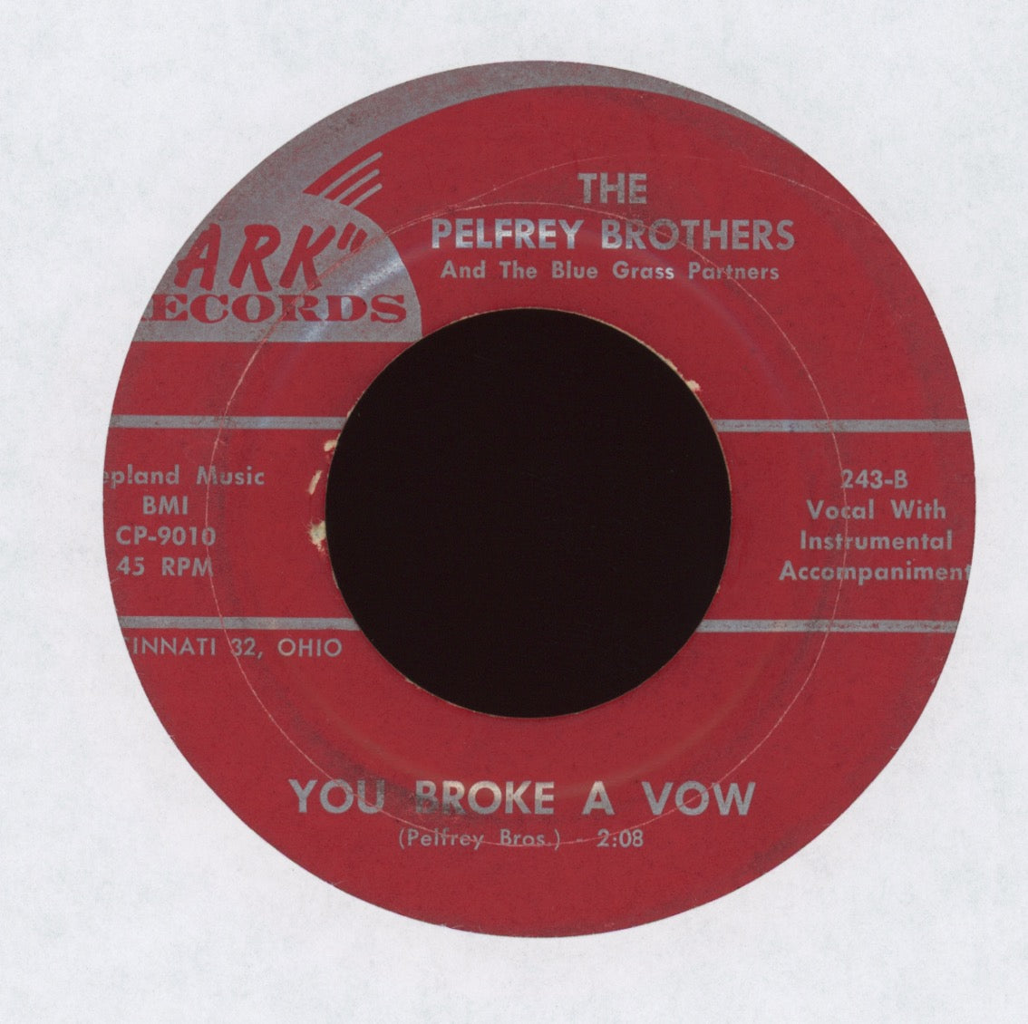 The Pelfrey Brothers - You Broke A Vow on Ark