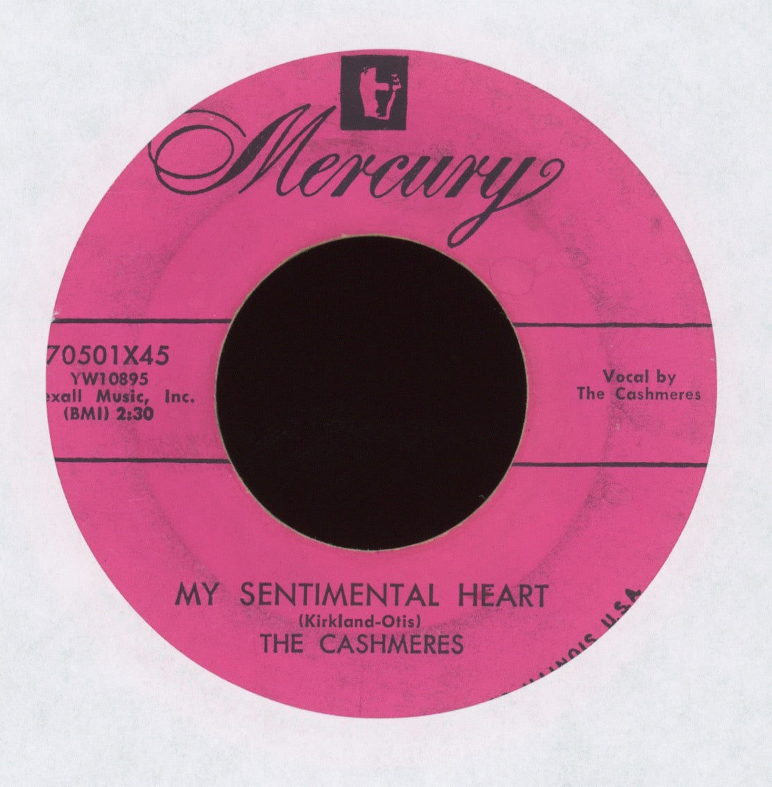 The Cashmeres - My Sentimental Heart on Mercury