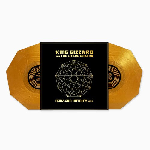 [PRE-ORDER] King Gizzard and the Lizard Wizard - Nonagon Infinity Live [Gold Nugget Vinyl] [Release Date: 12/06/2024]