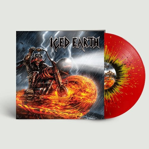 Iced Earth - Hellrider [Red, Yellow & Black Splatter Vinyl]