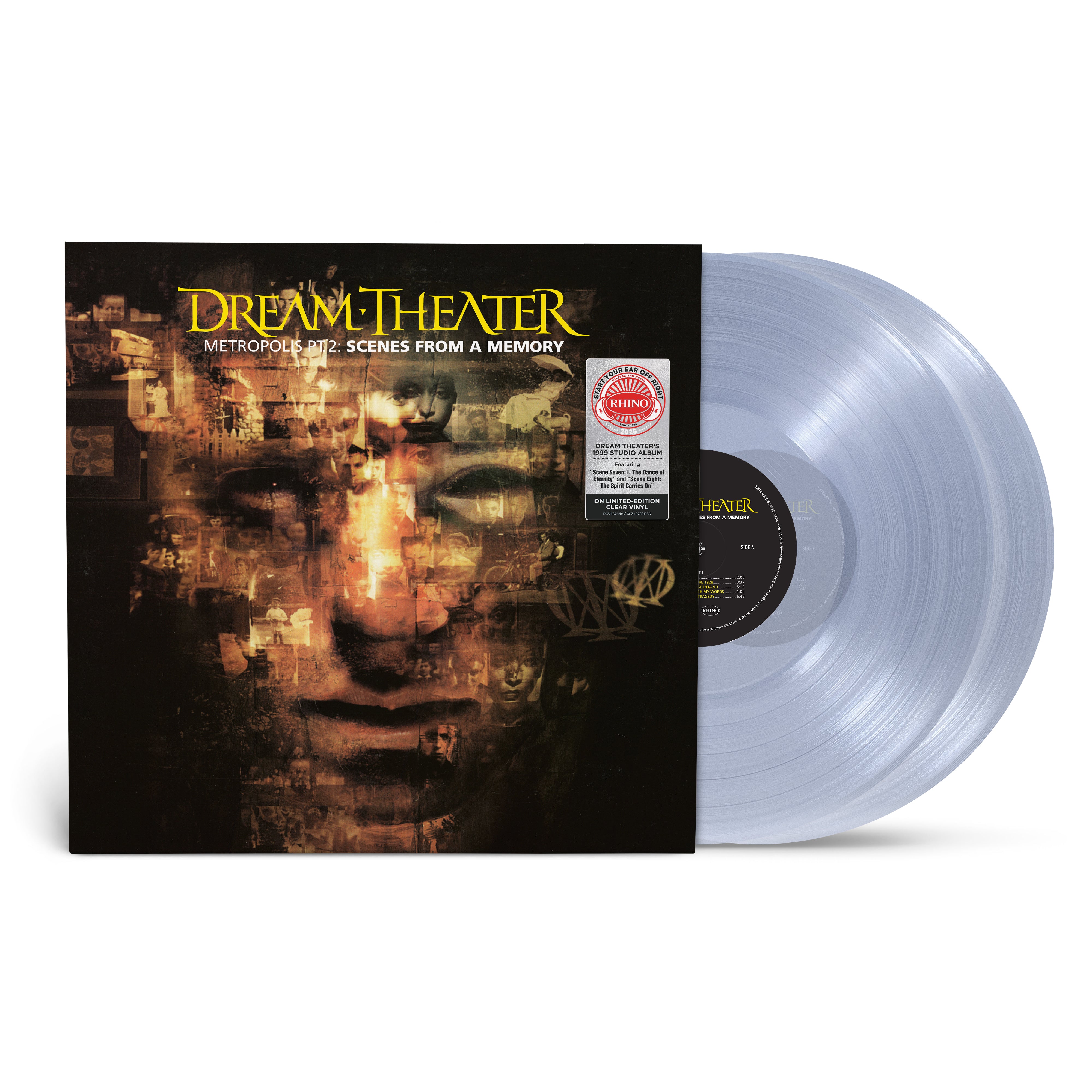 Dream Theater - Metropolis, Pt. 2: Scenes From A Memory [Rhino Start Your Ear Off Right 2025] [2-lp Clear Vinyl]