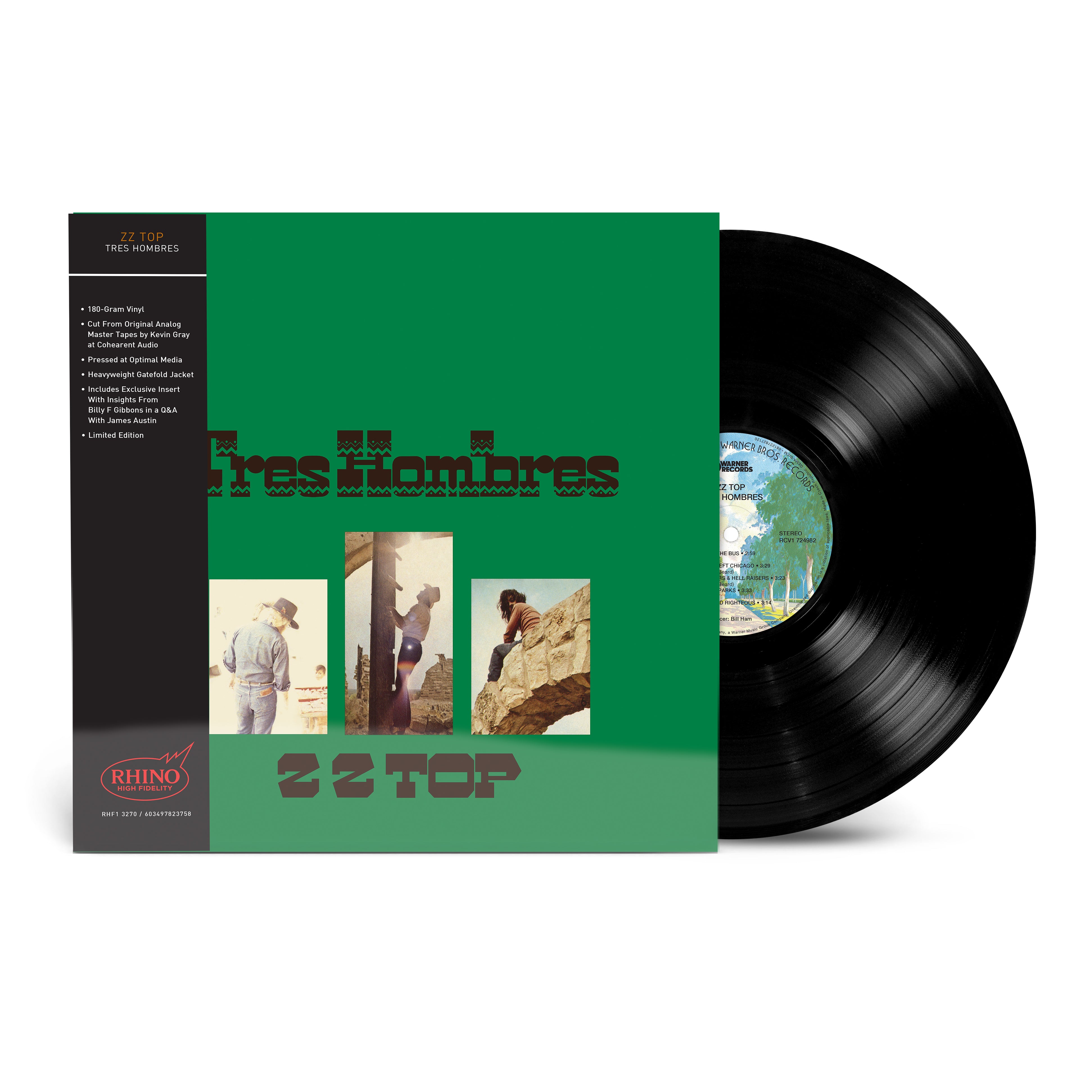 [PRE-ORDER] ZZ Top - Tres Hombres [Rhino Start Your Ear Off Right 2025] [Release Date: 01/03/2025]