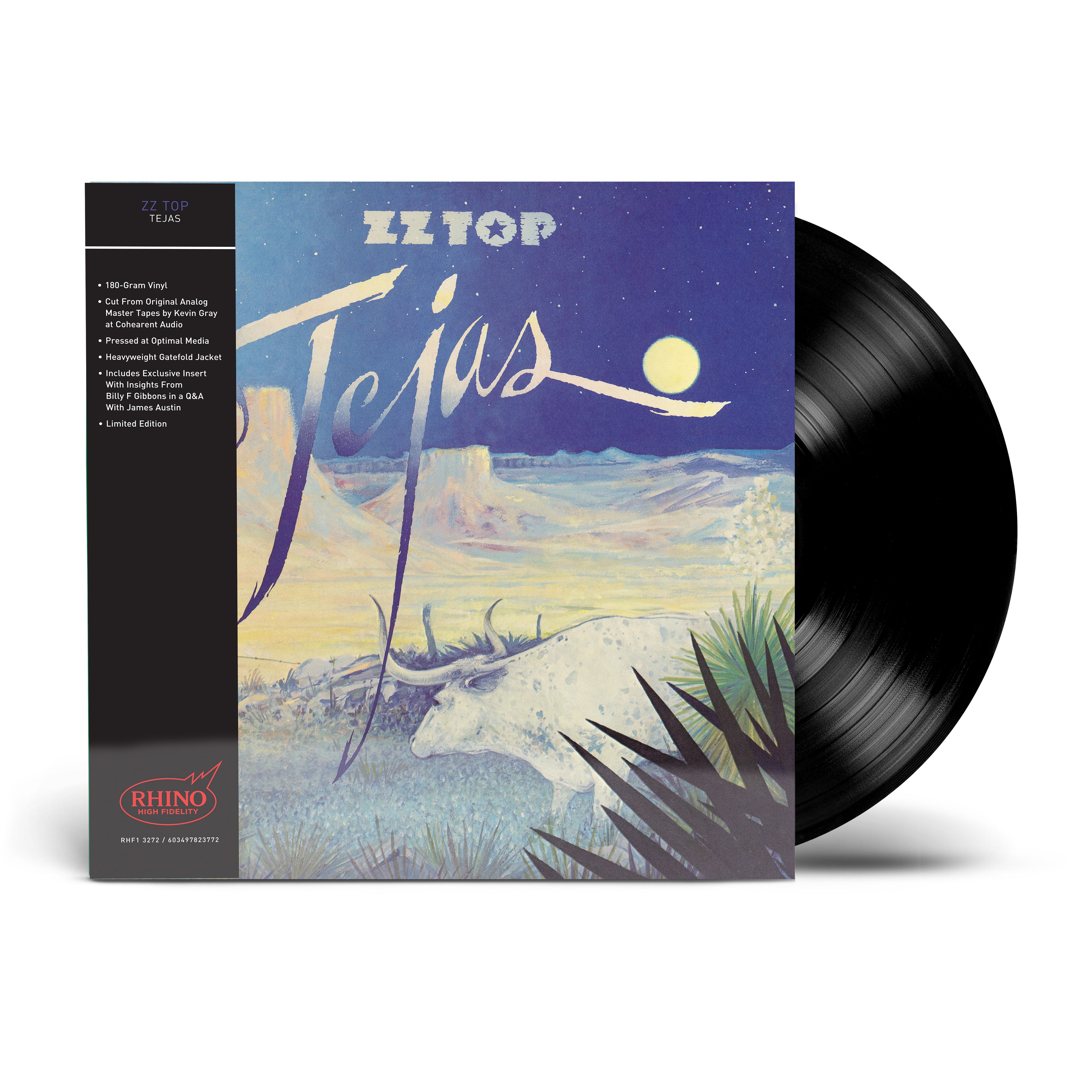 [PRE-ORDER] ZZ Top - Tejas [Rhino Start Your Ear Off Right 2025] [Release Date: 01/03/2025]