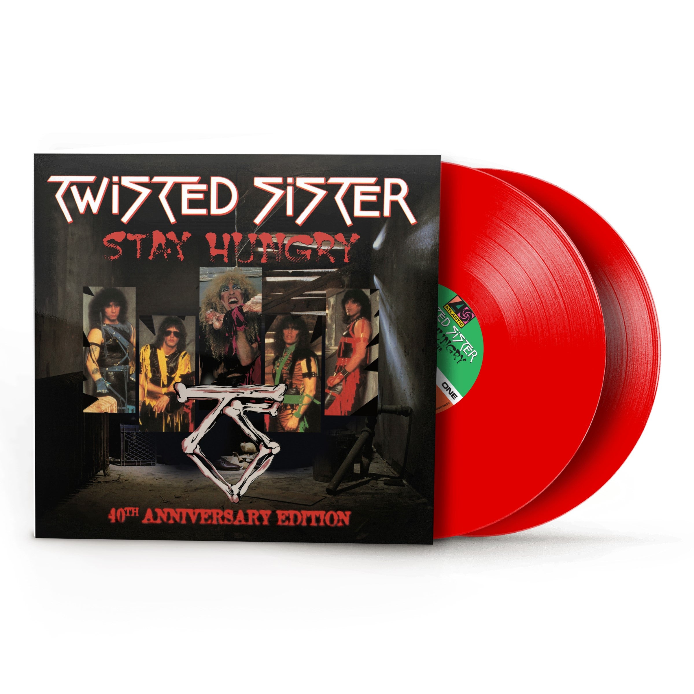 [DAMAGED] Twisted Sister - Stay Hungry [40th Anniversary] [2-lp Translucent Red Vinyl] [ROCKtober 2024]