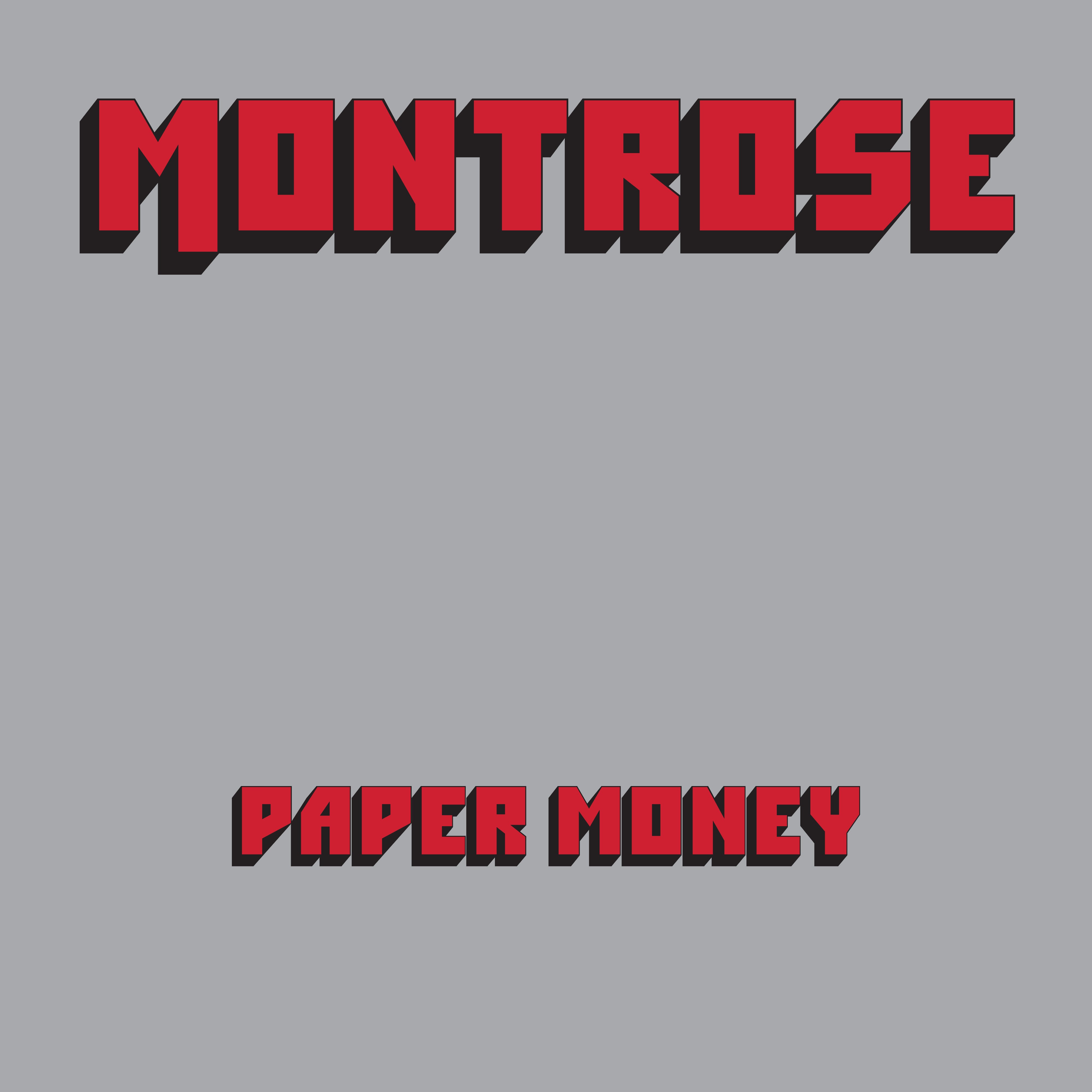 [DAMAGED] Montrose - Paper Money [50th Anniversary Ultra Clear Vinyl] [ROCKtober 2024]