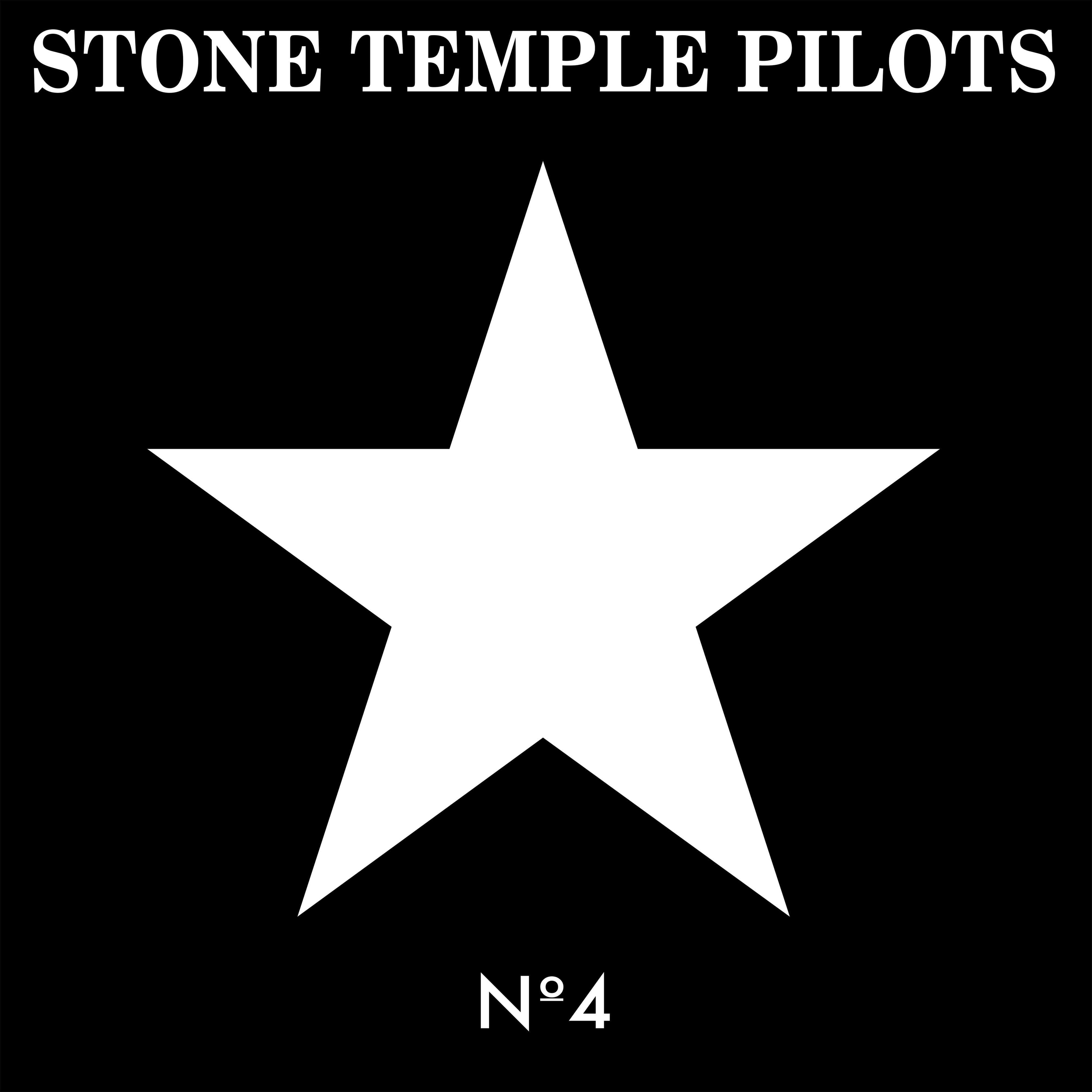 Stone Temple Pilots - No. 4 [Black/White Splatter Vinyl] [ROCKtober 2024]