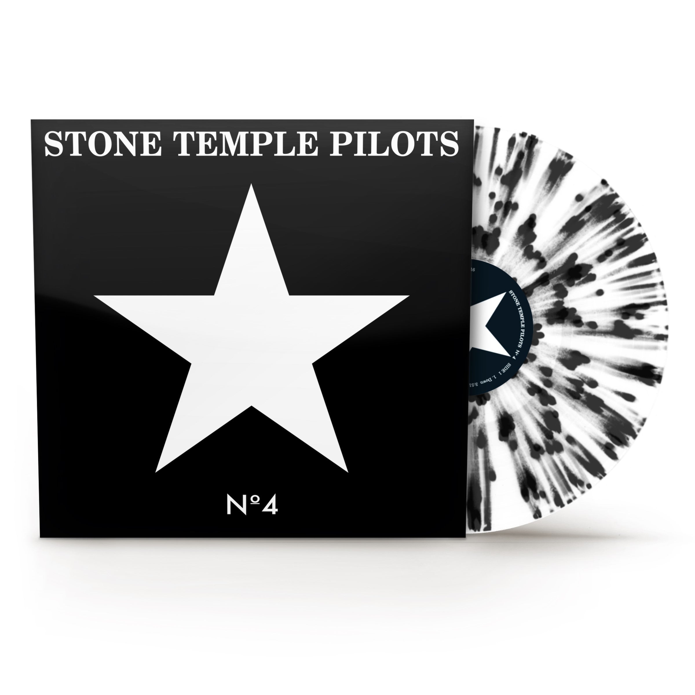 Stone Temple Pilots - No. 4 [Black/White Splatter Vinyl] [ROCKtober 2024]