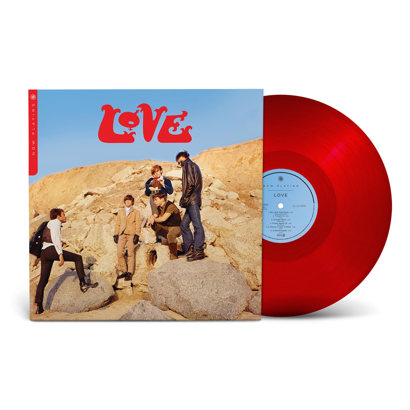 [DAMAGED] Love - Now Playing [Red Vinyl]