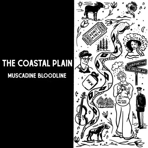 Muscadine Bloodline - The Coastal Plain [Indie-Exclusive Autographed Maroon Vinyl]