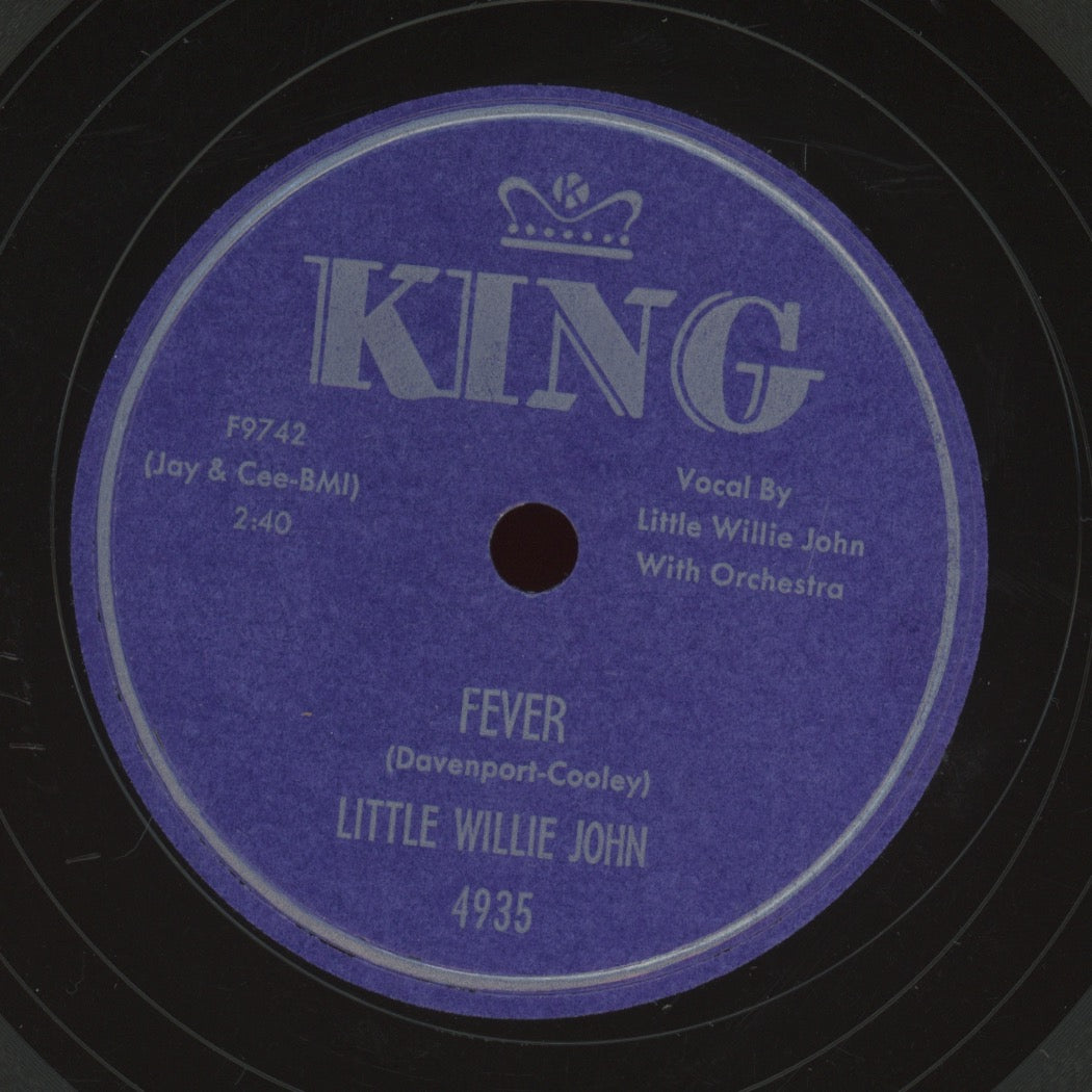 R&B 78 - Little Willie John - Fever / Letter From My Darling on King