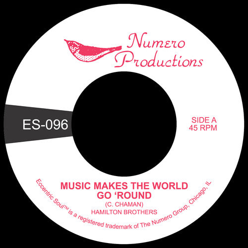 Hamilton Brothers - Music Makes The World Go 'Round [7"] [Clear Pink Vinyl]