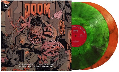 [DAMAGED] Clint Mansell - Doom (Original Soundtrack) [Green & Orange Smoke Vinyl]