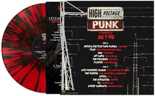 Various - A Punk Tribute To AC/DC [Red w/ Black Splatter]