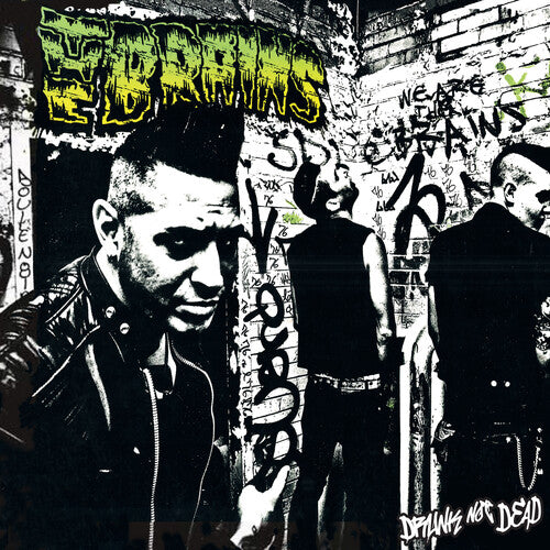 The Brains - Drunk Not Dead [Yellow & Green Splatter Vinyl]